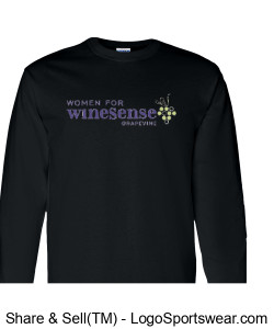WWS Black Long Sleeve T-Shirt Design Zoom